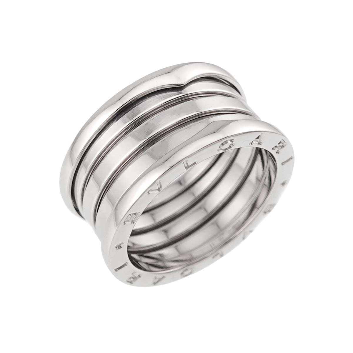 B-ZERO1 4 BAND Ring 18K White Gold 750 Size60 8.75(US)