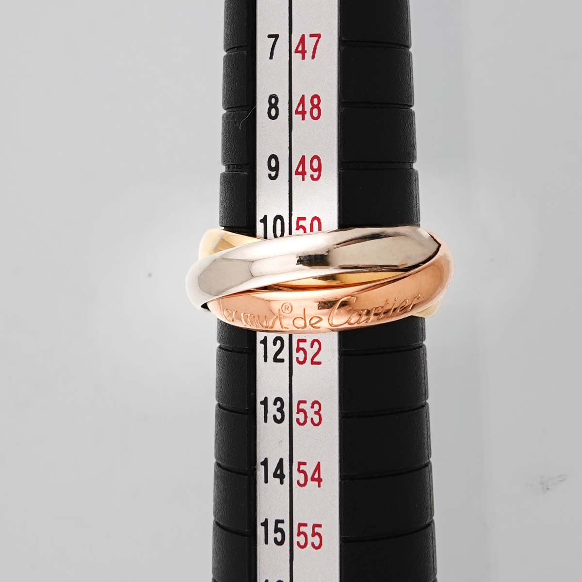 Trinity MM Ring 18K YG WG PG 750 Size51 5.5-5.75(US)