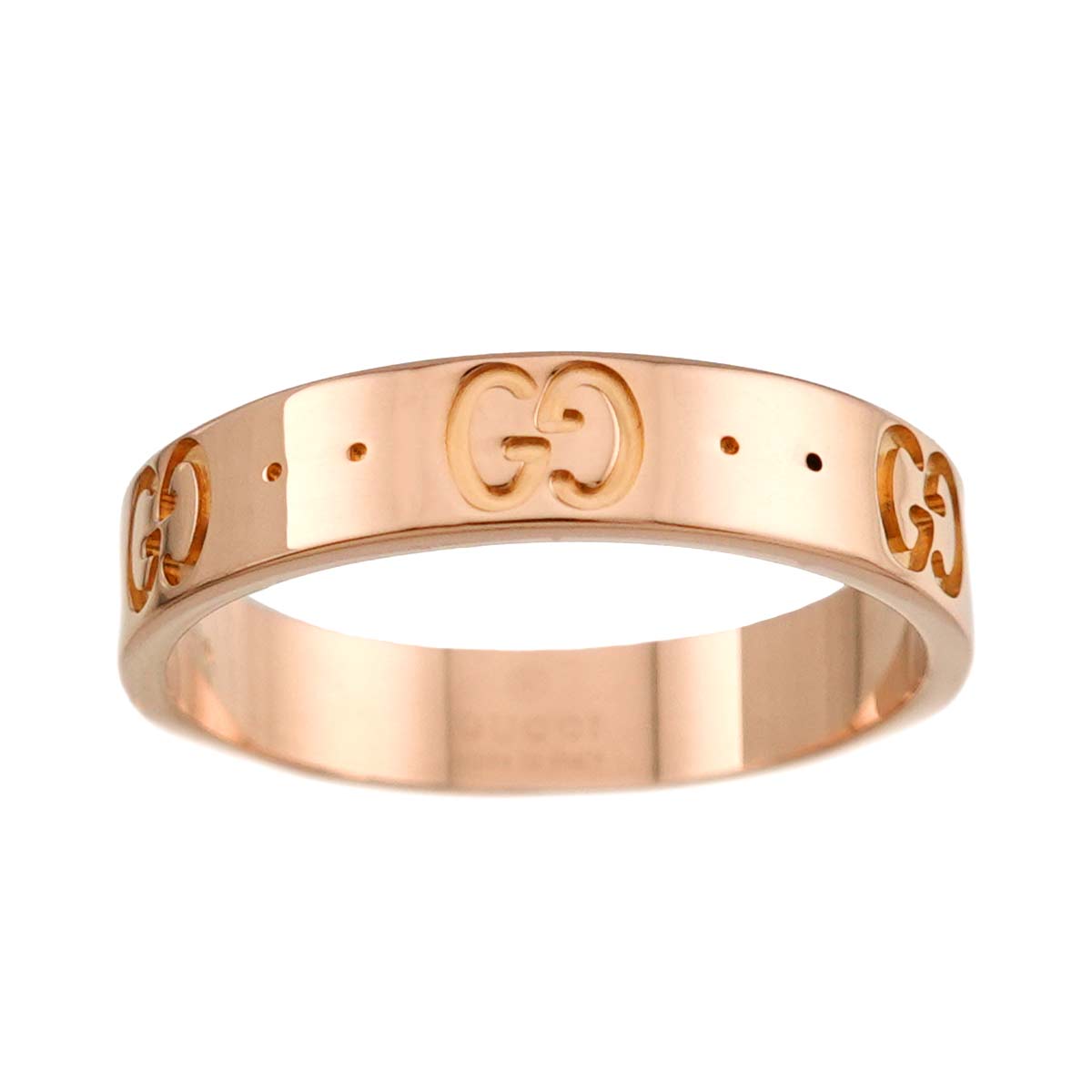 Icon Ring 18K PG Pink Gold 750 Size13 6(US)