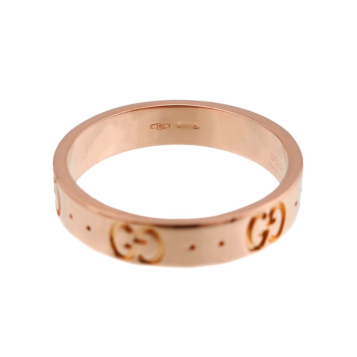 Icon Ring 18K PG Pink Gold 750 Size13 6(US)