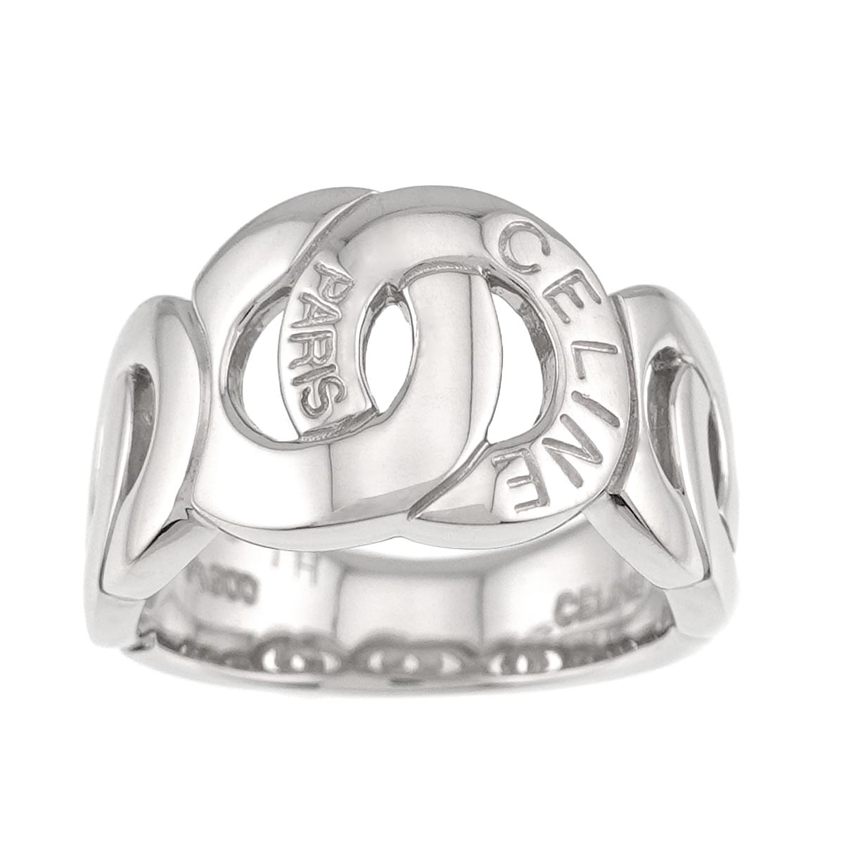 Logo Ring Pt Platinum size5.5-5.75(US)
