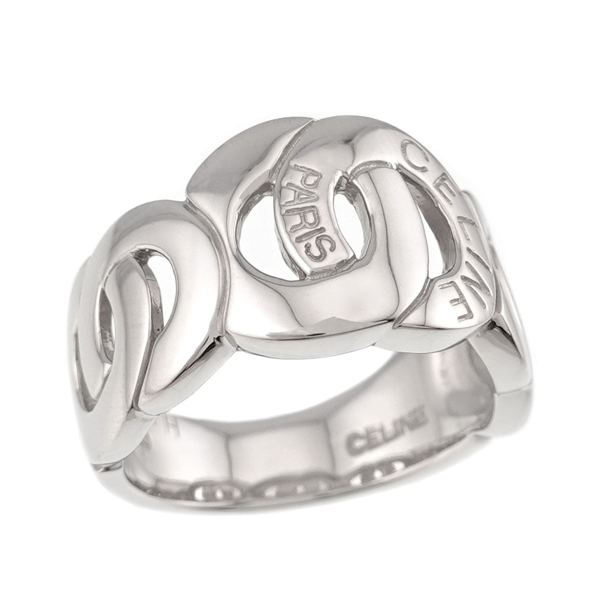 Logo Ring Pt Platinum size5.5-5.75(US)