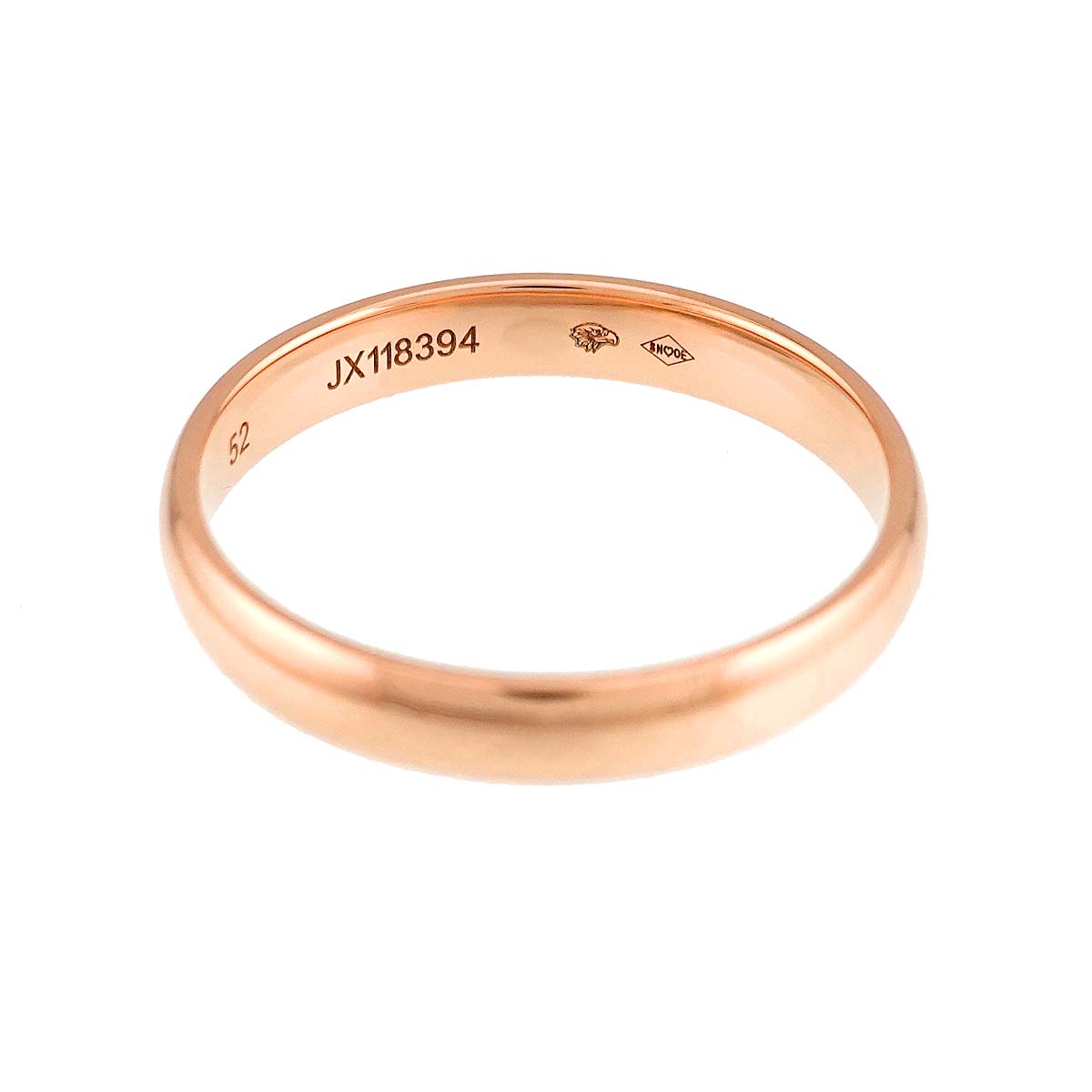 Ring 18K Pink Gold 750 size52 5.75-6(US)