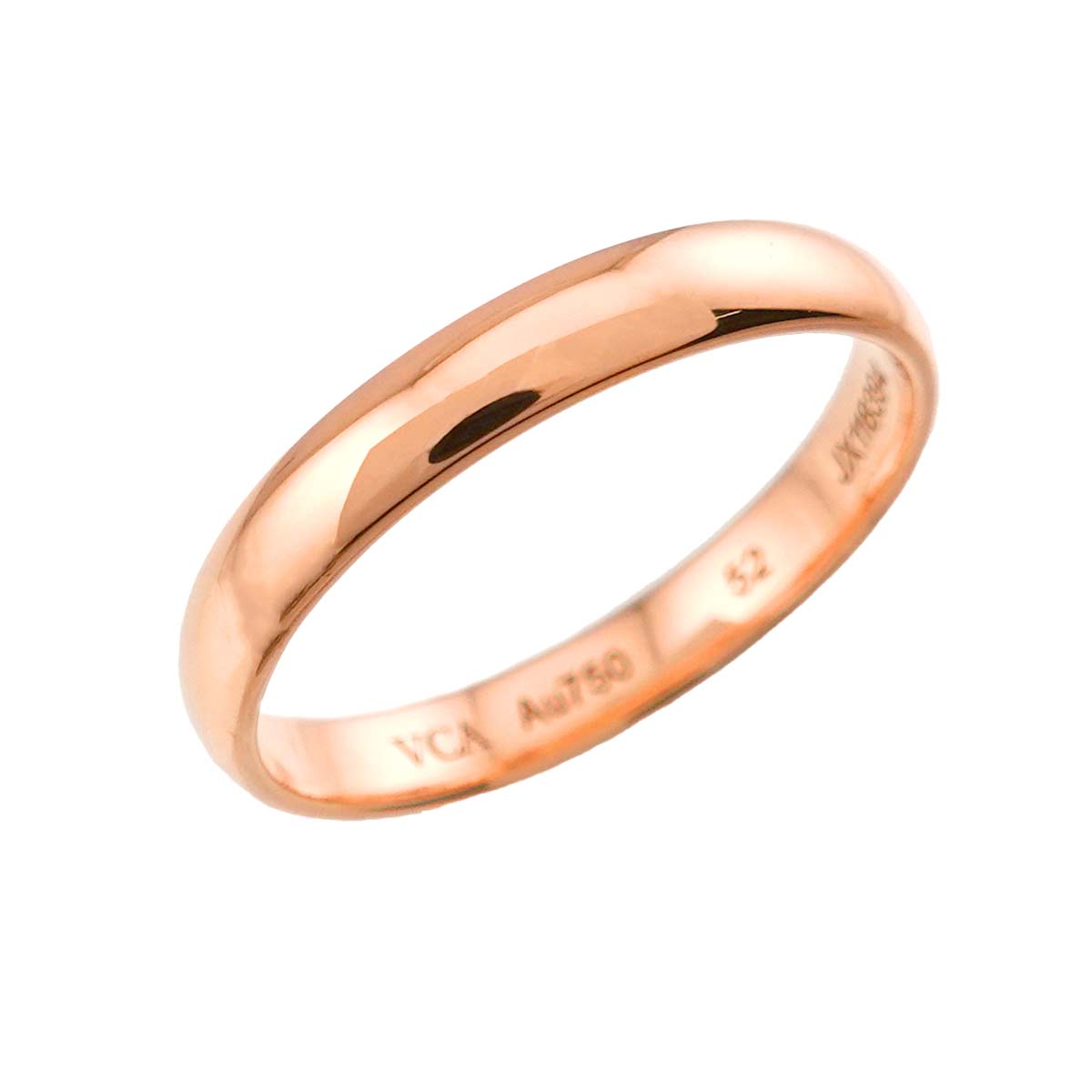Ring 18K Pink Gold 750 size52 5.75-6(US)