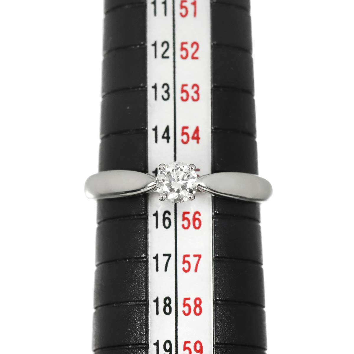 Harmony Ring Diamond 0.31ct F/VVS2/3EX Pt size7.25-7.5(US)