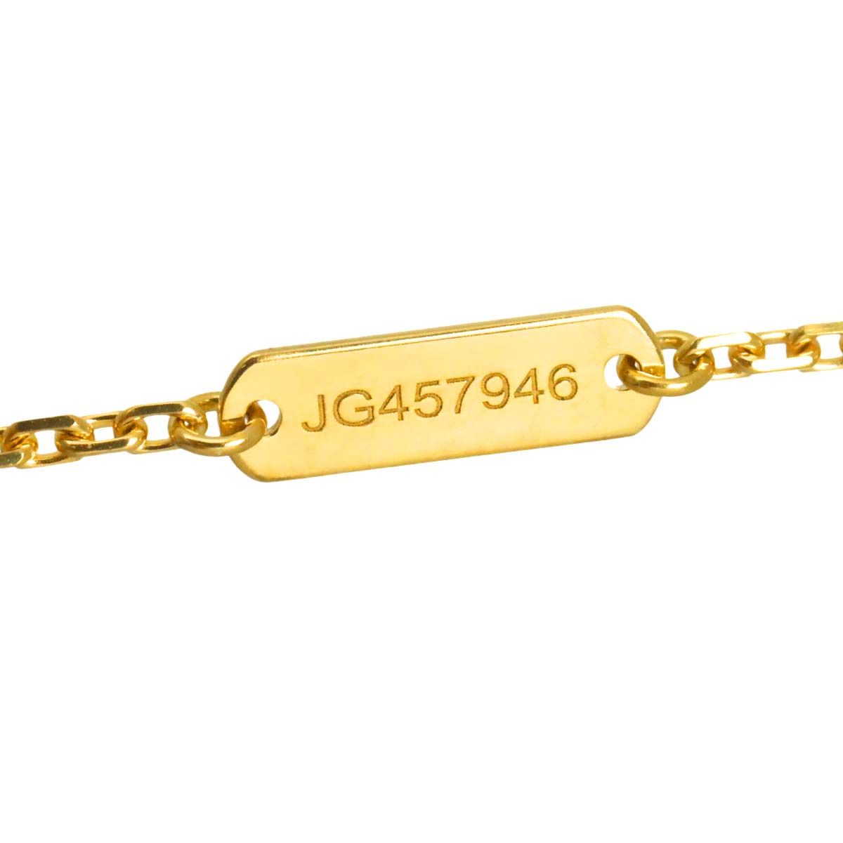 Vintage Alhambra MOP Necklace 18K YG 750