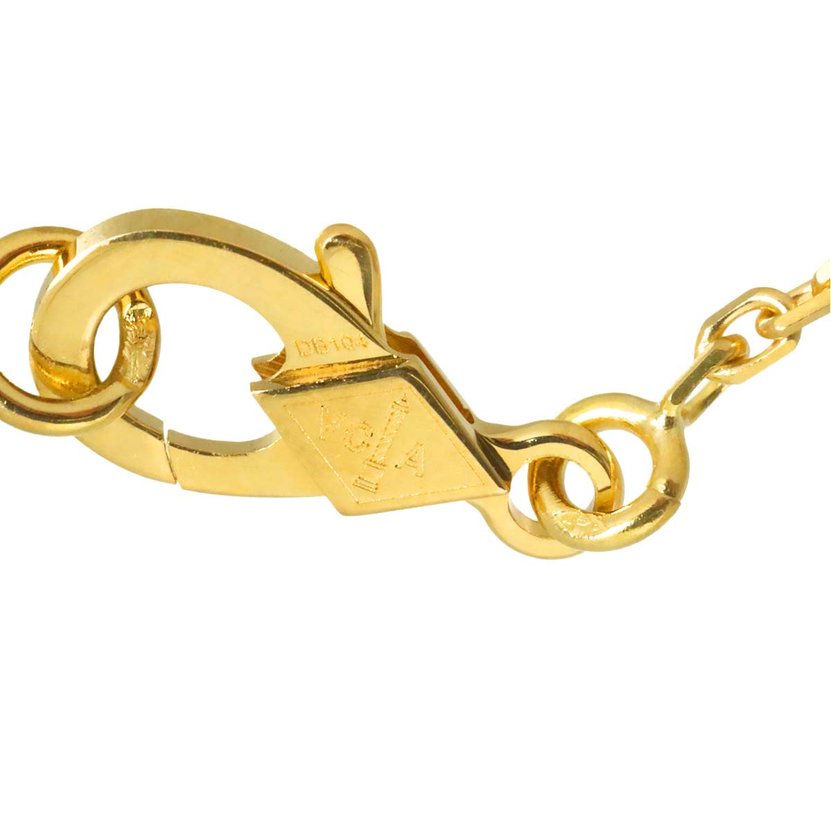 Vintage Alhambra MOP Necklace 18K YG 750