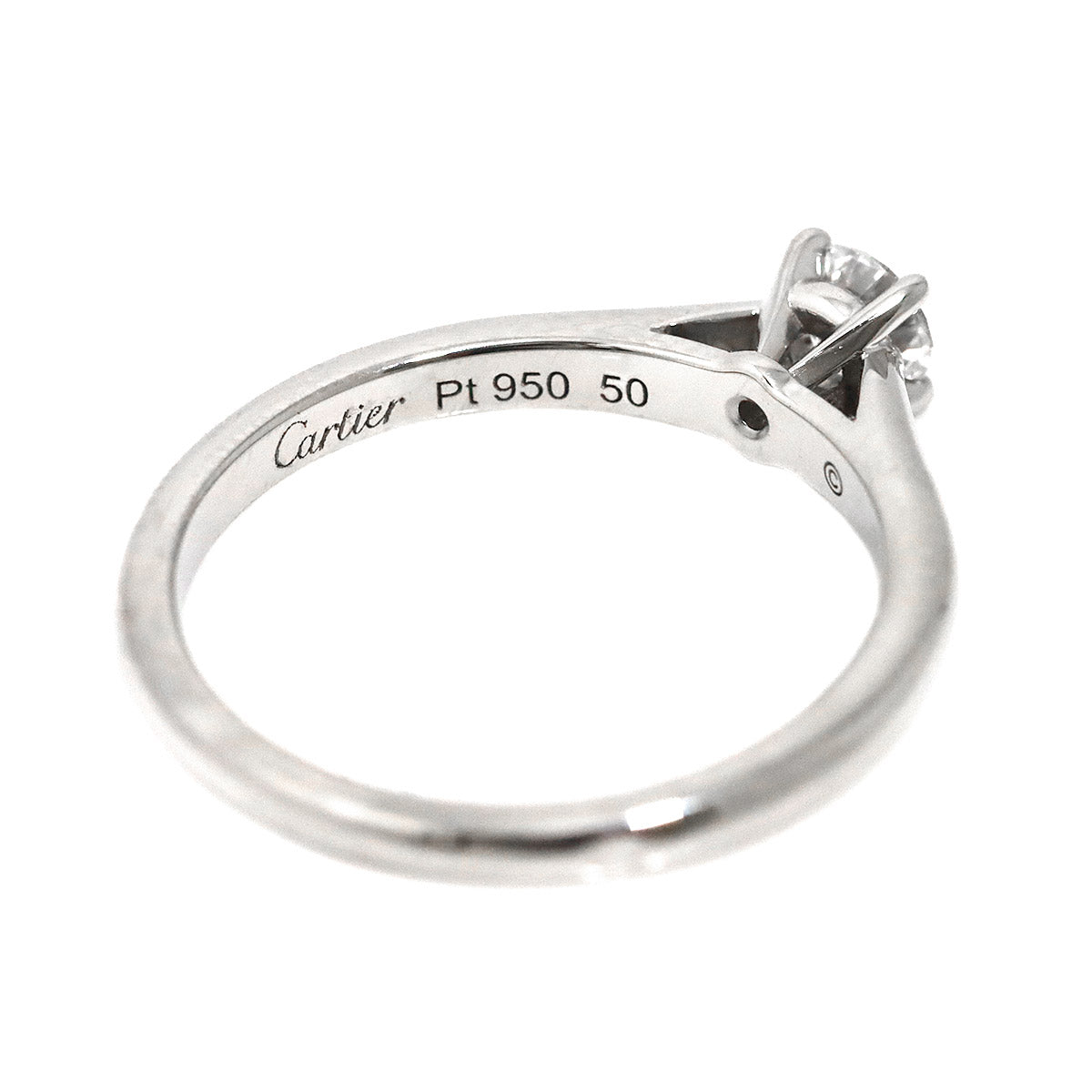 Diamond 0.22ct Ring Platinum size50 5.25(US)