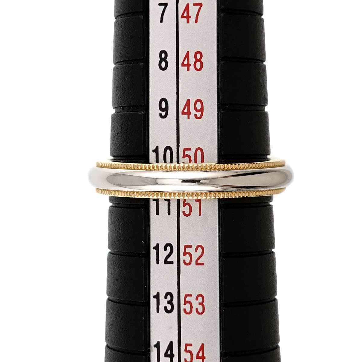Milgrain Band Ring 18K YG 750 Pt Size5.25-5.5(US)
