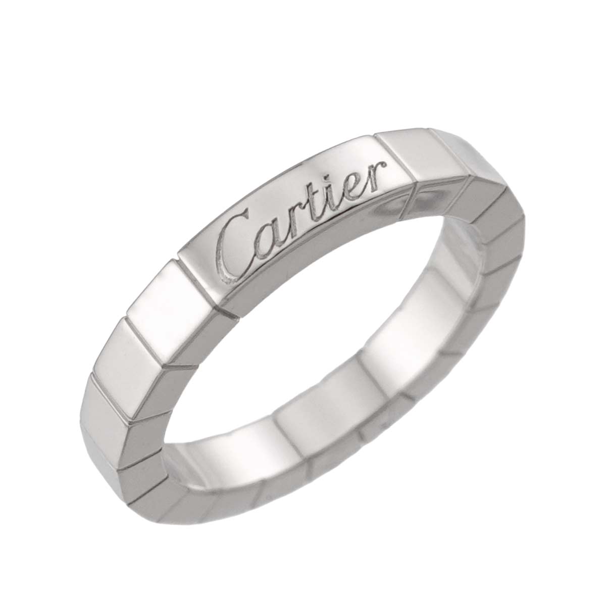 Laniere Ring 18K White Gold 750 Size49 4.5-4.75(US)