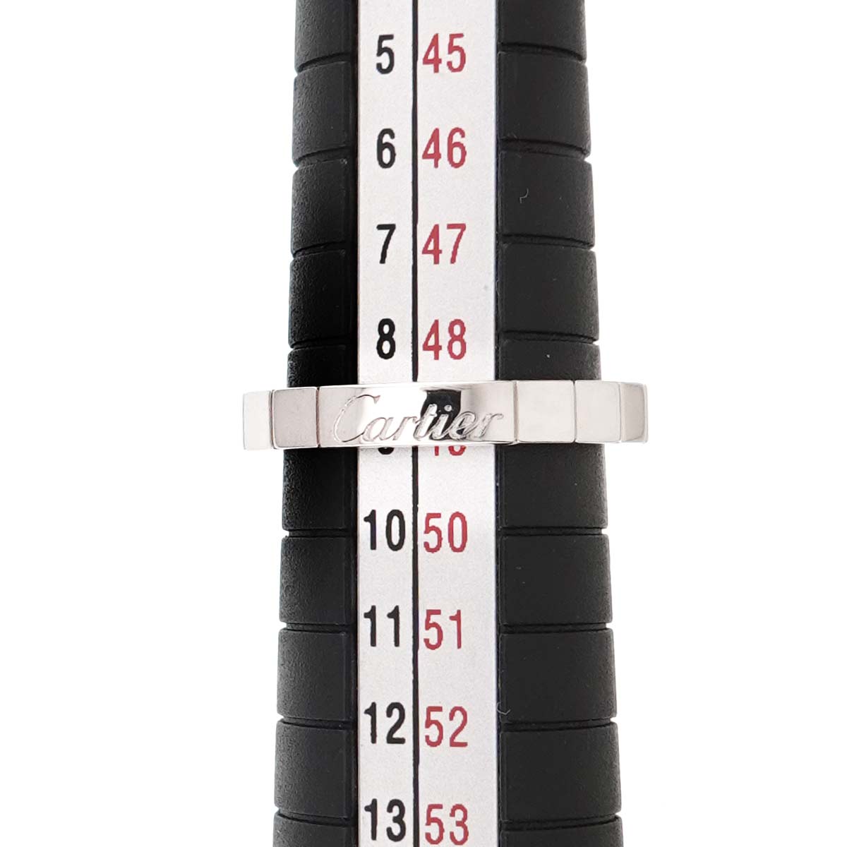 Laniere Ring 18K White Gold 750 Size49 4.5-4.75(US)