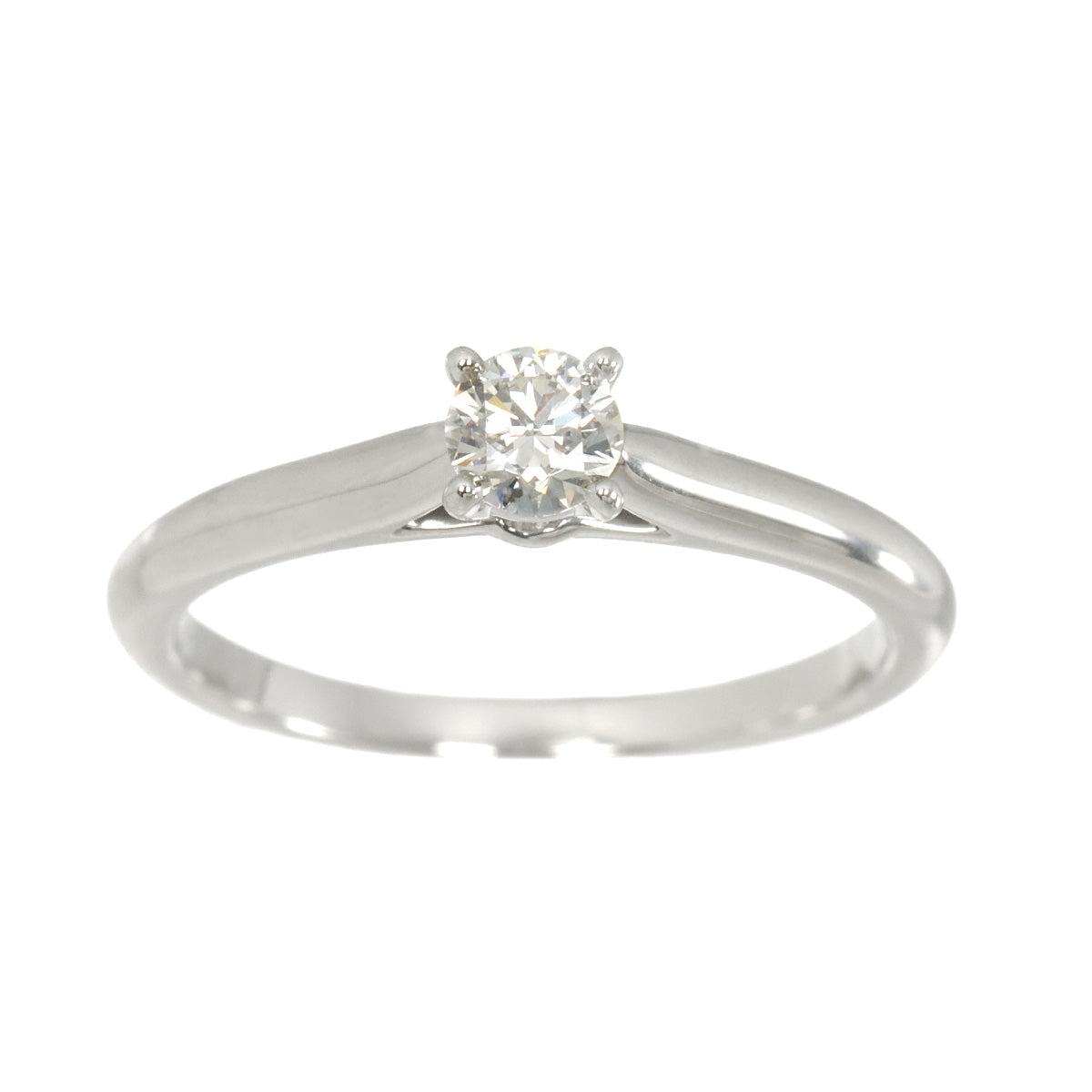Diamond 0.23ct D/VS1/3EX Ring Platinum size46 3.25-3.75(US)