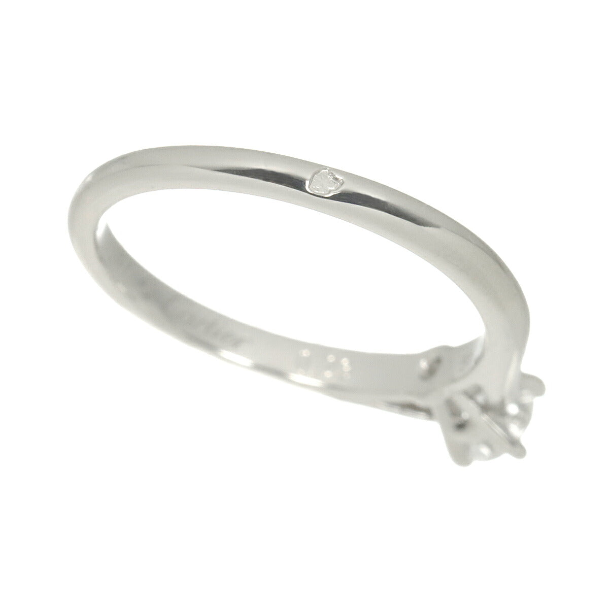Diamond 0.23ct D/VS1/3EX Ring Platinum size46 3.25-3.75(US)