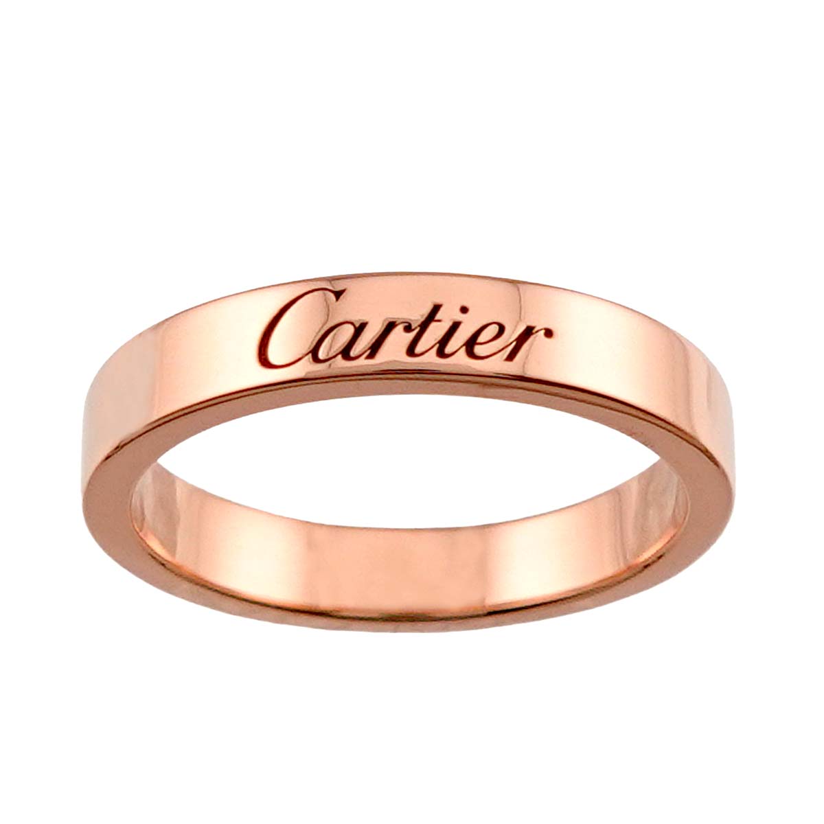 C de Ring 18K Pink Gold 750 Size47 4(US)