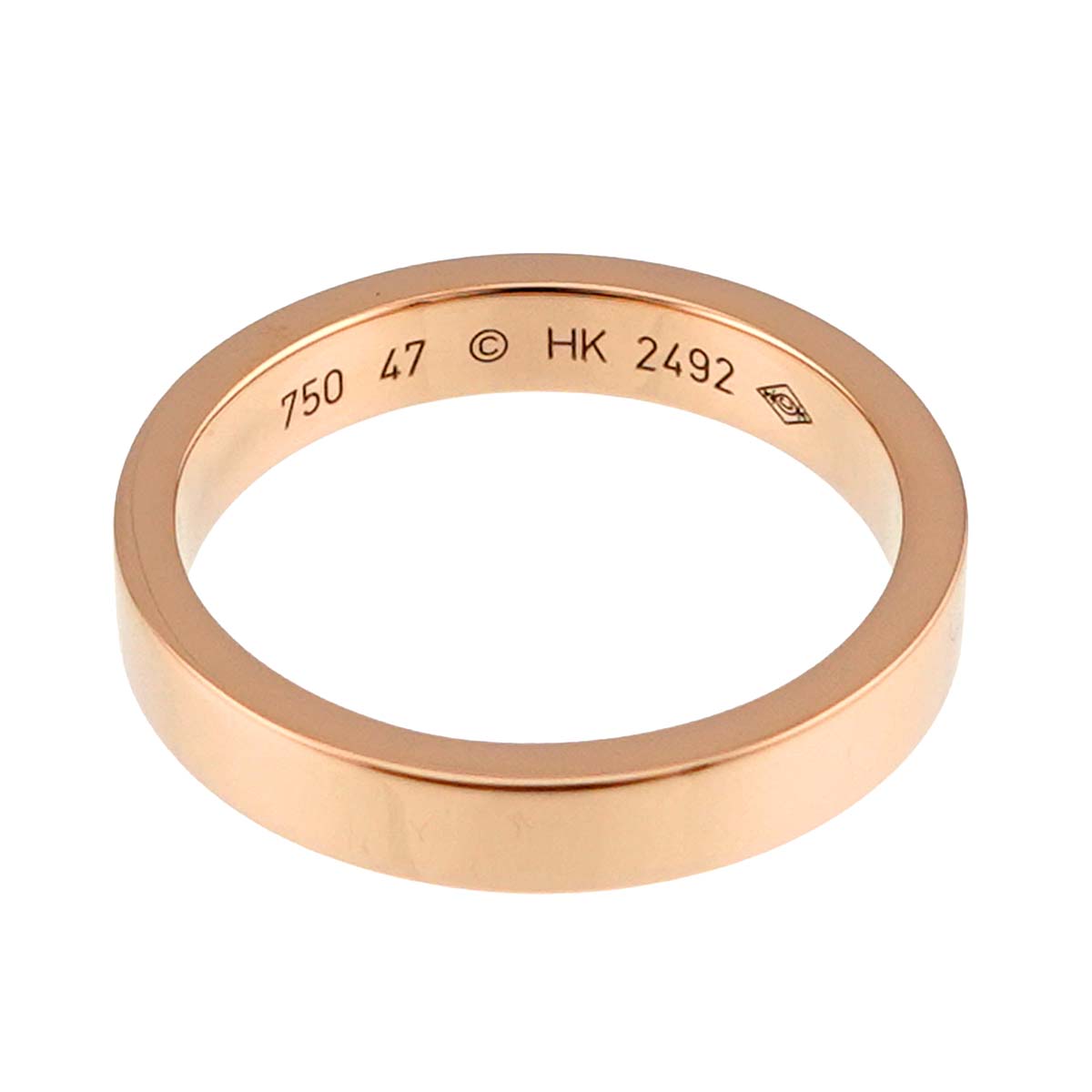 C de Ring 18K Pink Gold 750 Size47 4(US)