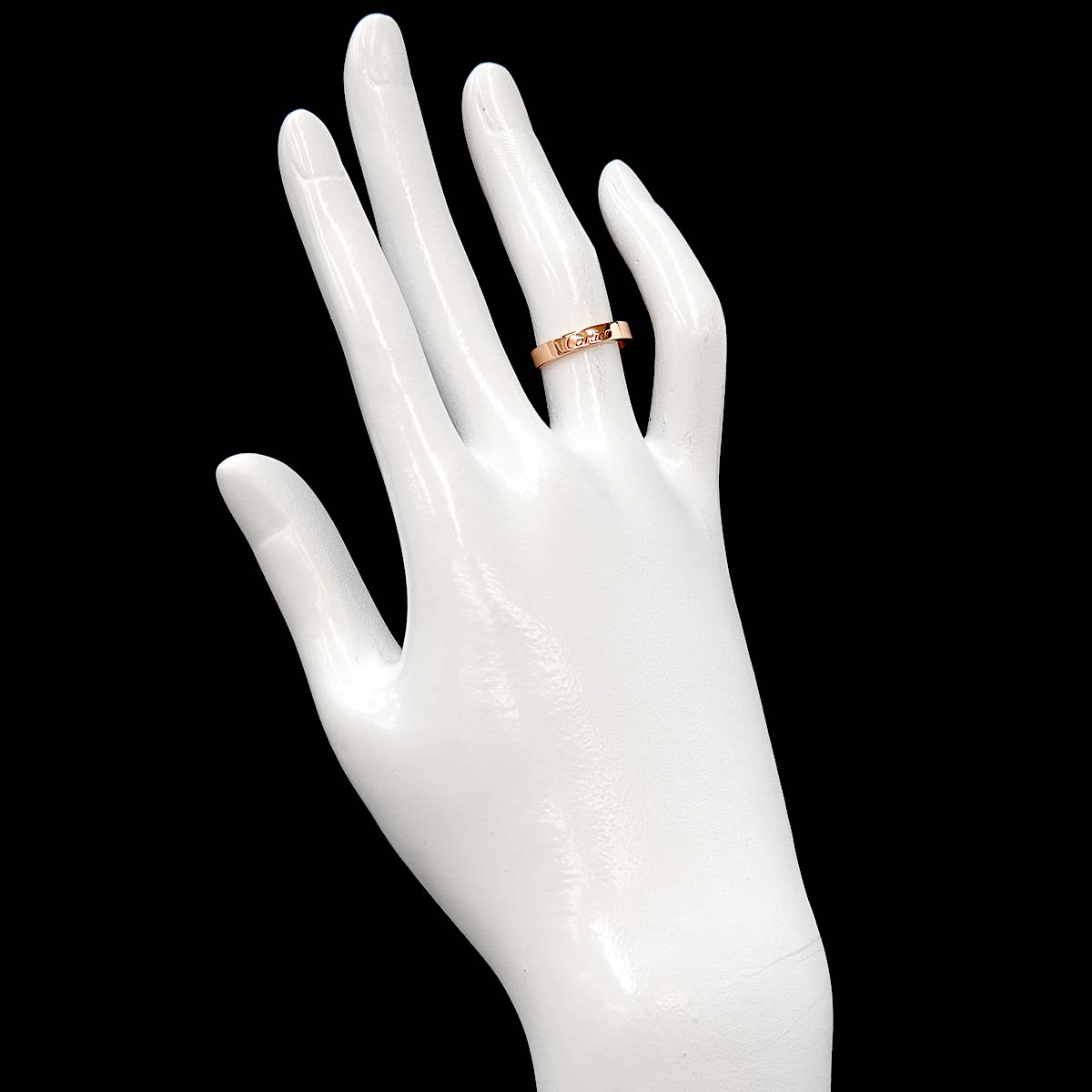 C de Ring 18K Pink Gold 750 Size47 4(US)