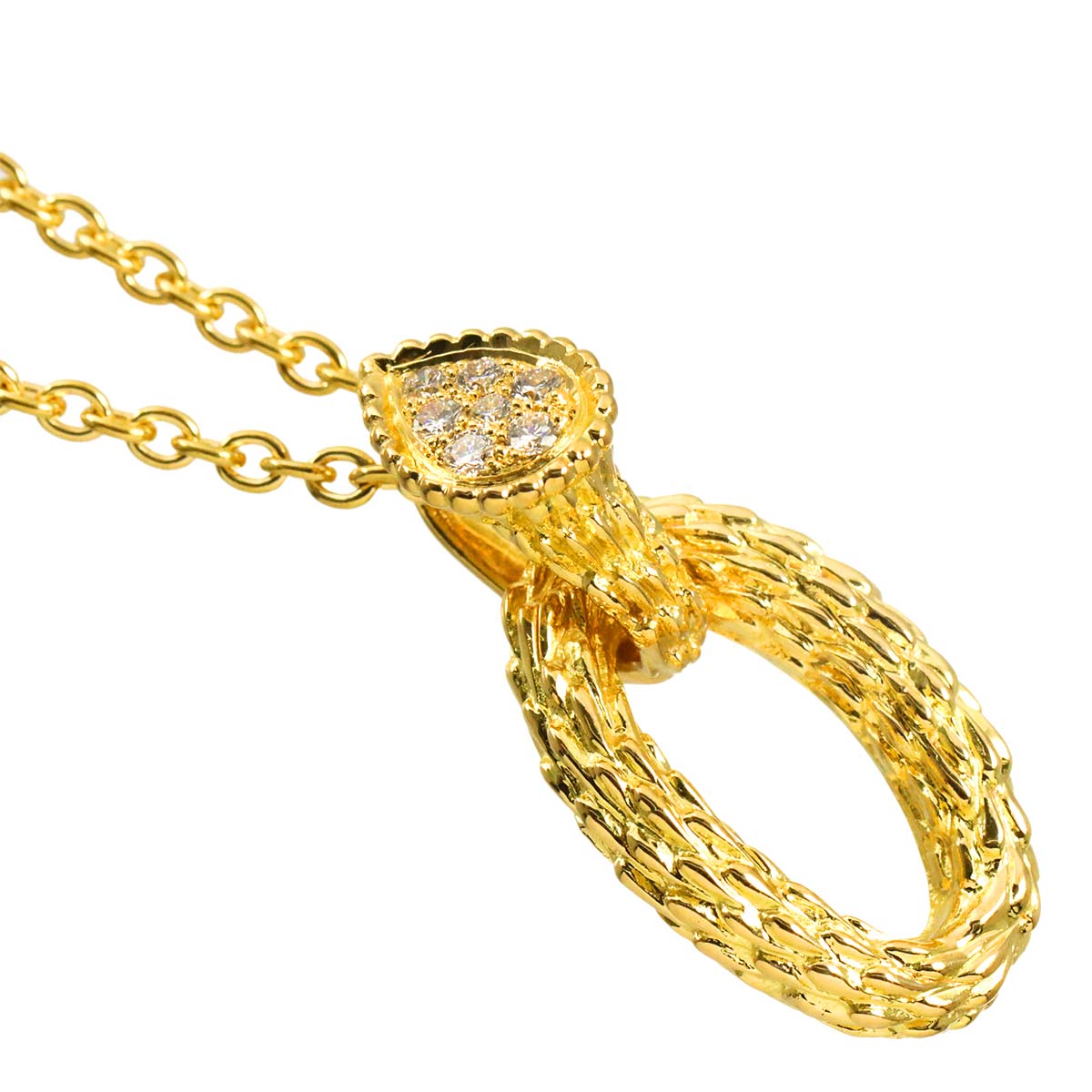 SERPENT BOHEME Diamond Necklace 18K YG 750
