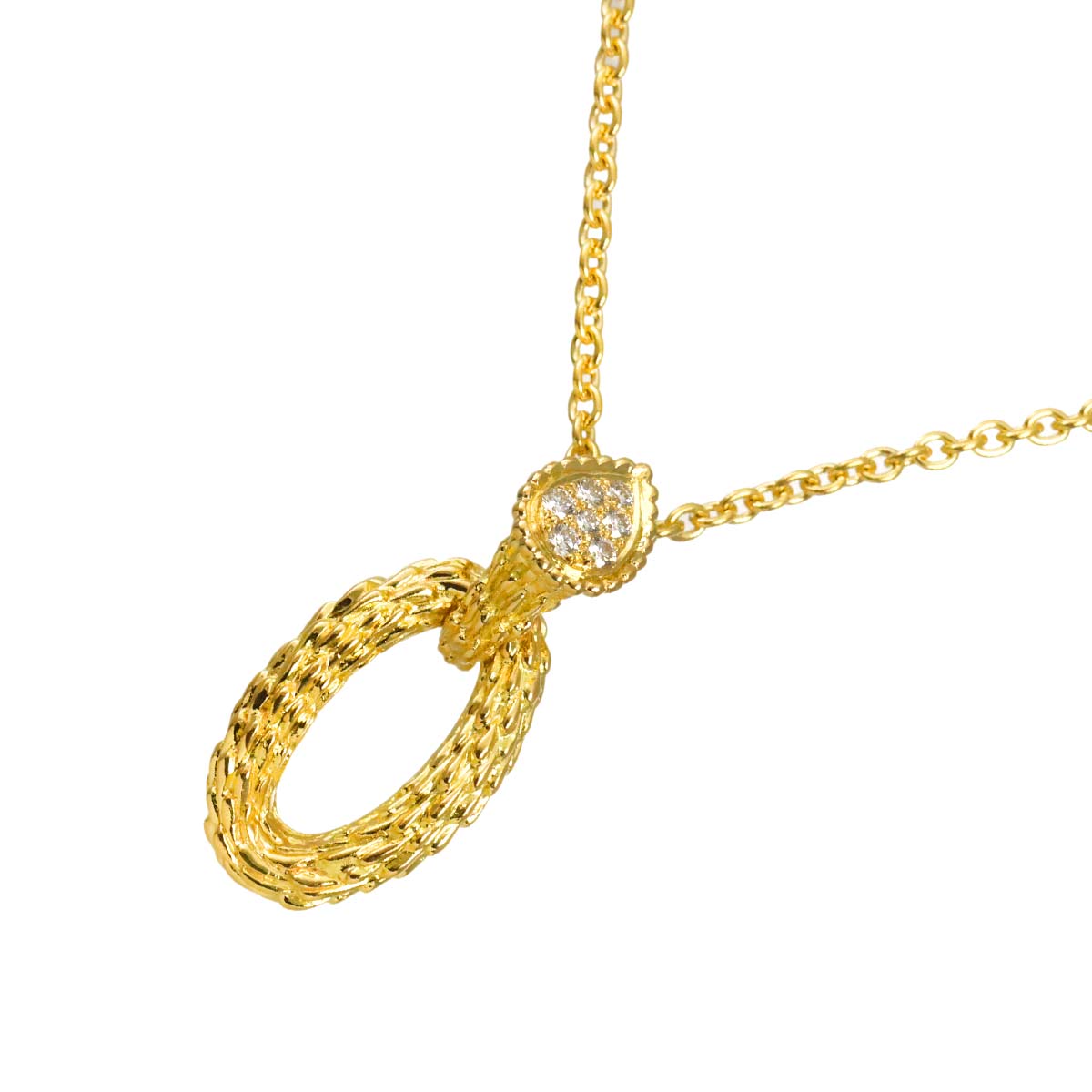 SERPENT BOHEME Diamond Necklace 18K YG 750