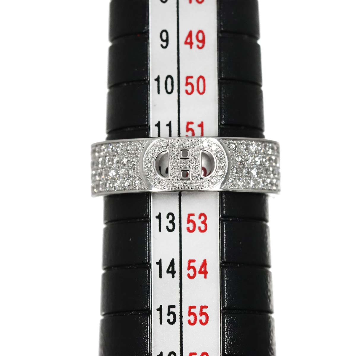 H Dunkle Diamond 1.15ct Ring 18K White Gold Size52 5.75-6(US)