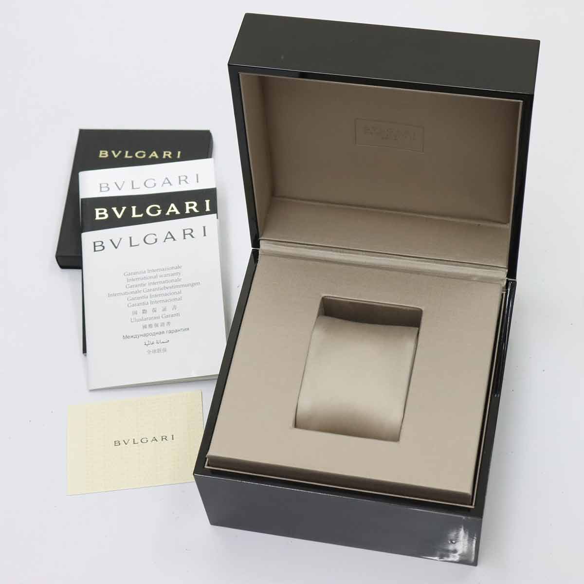 BVLGARIBVLGARI Tubogas BBLP262TG Quartz 12P Diamond 750PG