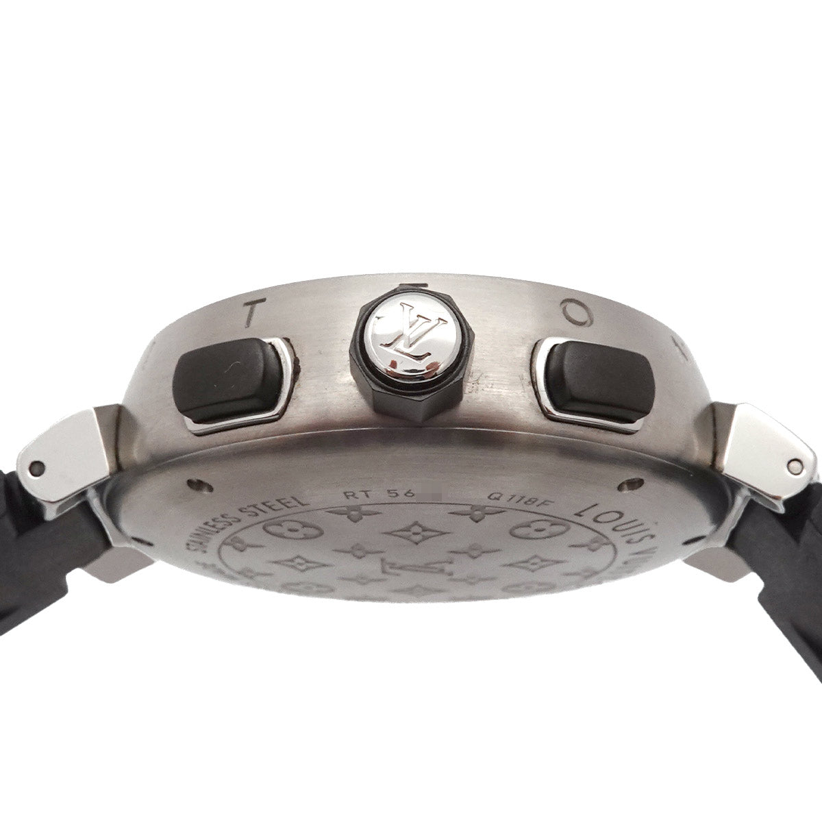 Tambour In Black Q118F Quartz Analog Digital Watch