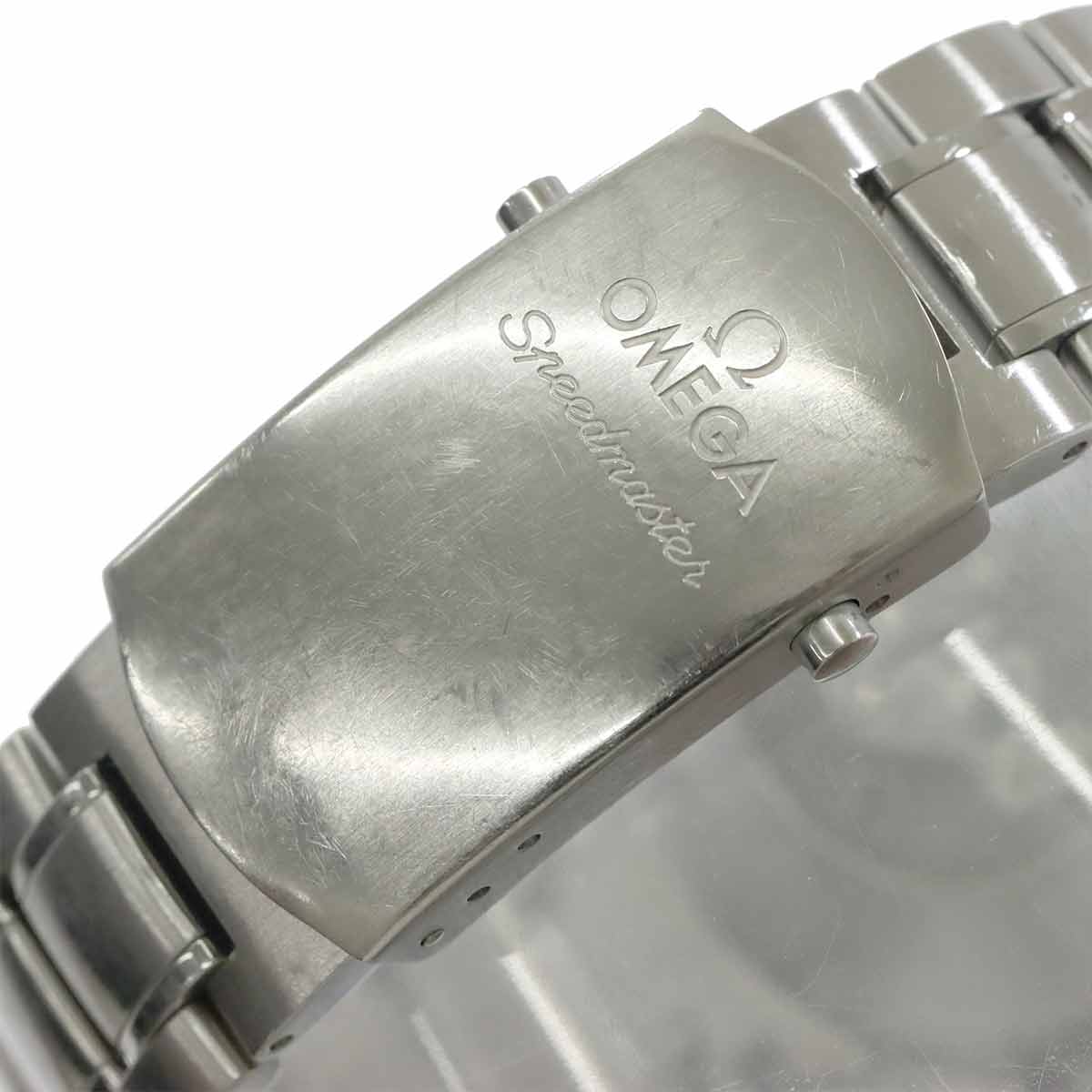 Speedmaster 3221 30 Triple calendar Chronograph Silver Dial