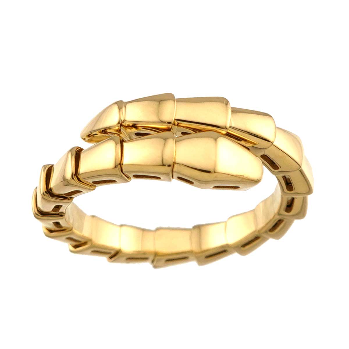 Serpenti Viper Ring 18K YG 750 SizeXL