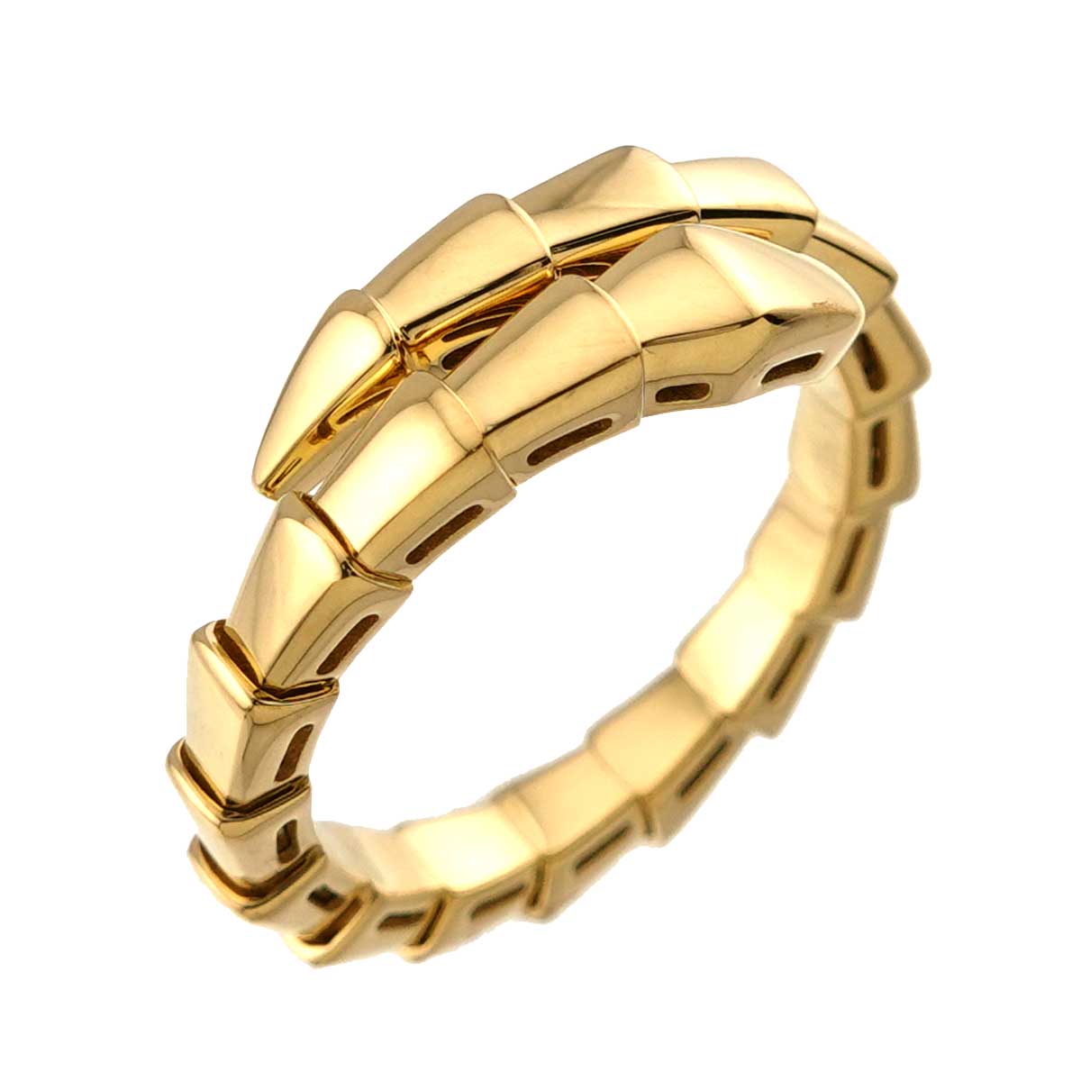Serpenti Viper Ring 18K YG 750 SizeXL