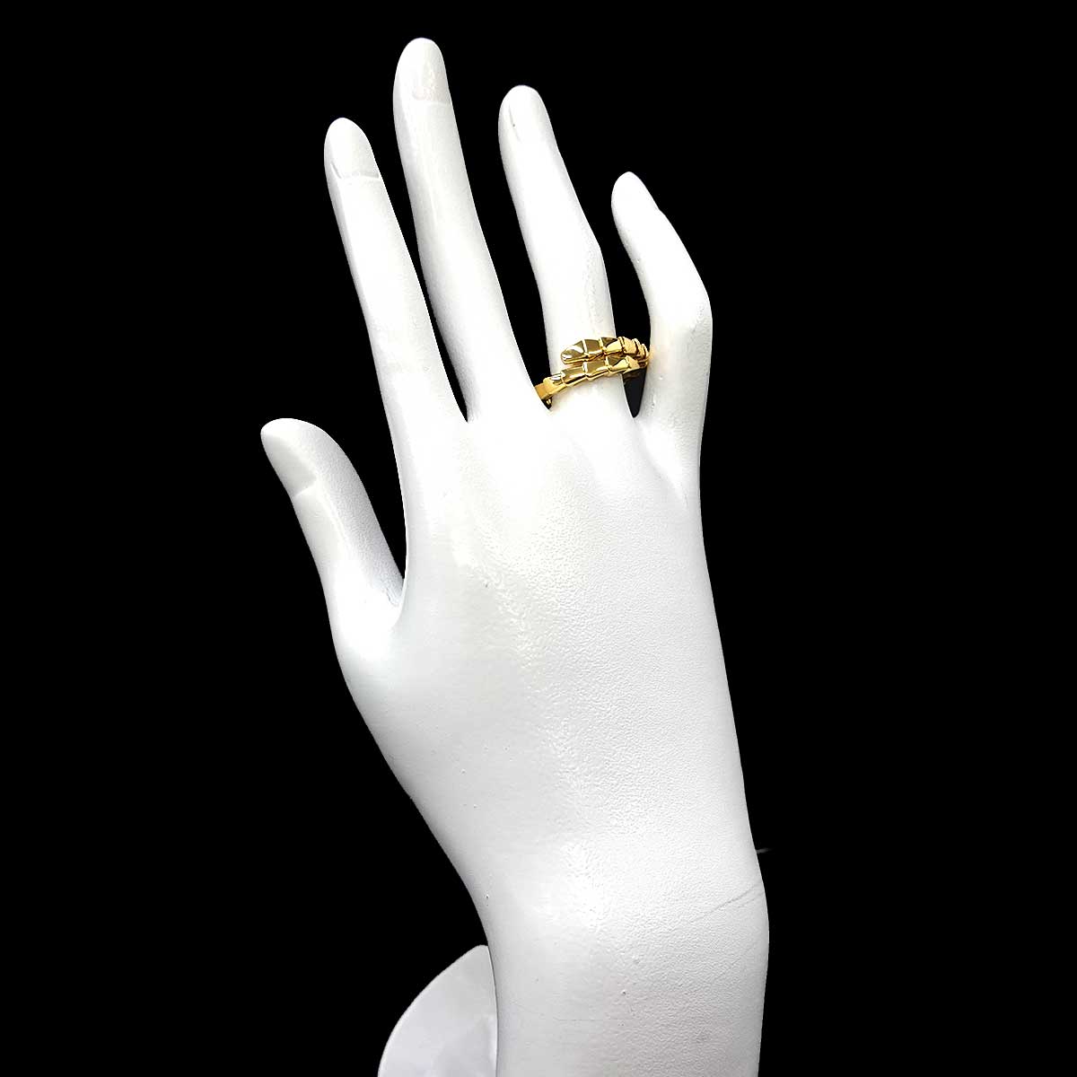 Serpenti Viper Ring 18K YG 750 SizeXL