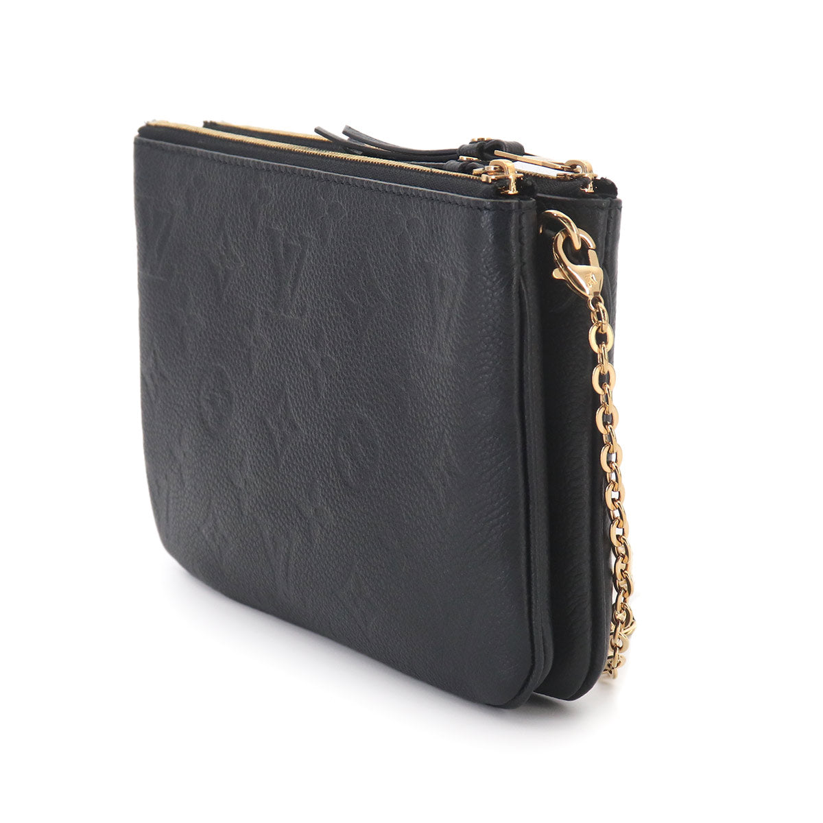 Monogram Empreinte Pochette Double Zip Shoulder Bag