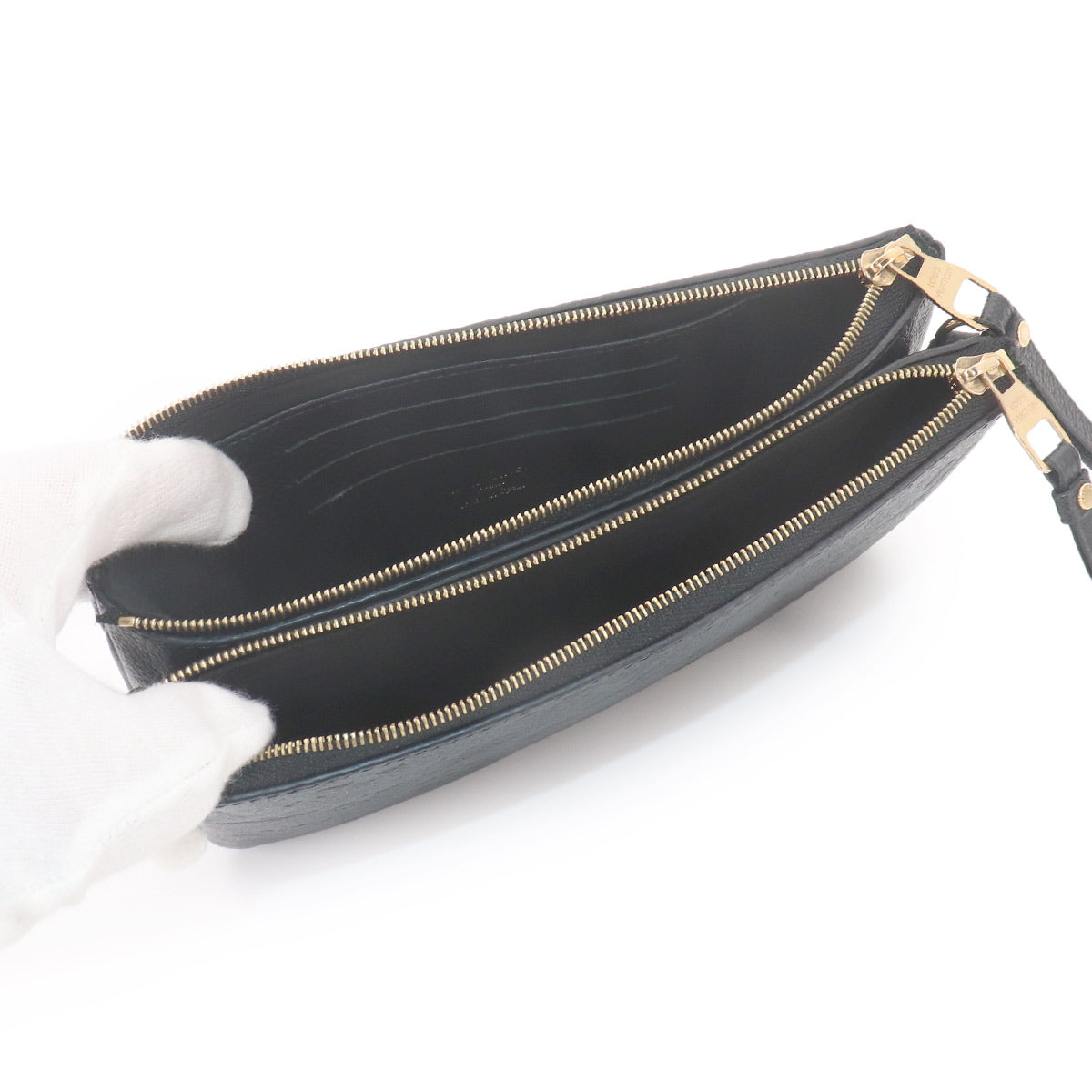 Monogram Empreinte Pochette Double Zip Shoulder Bag