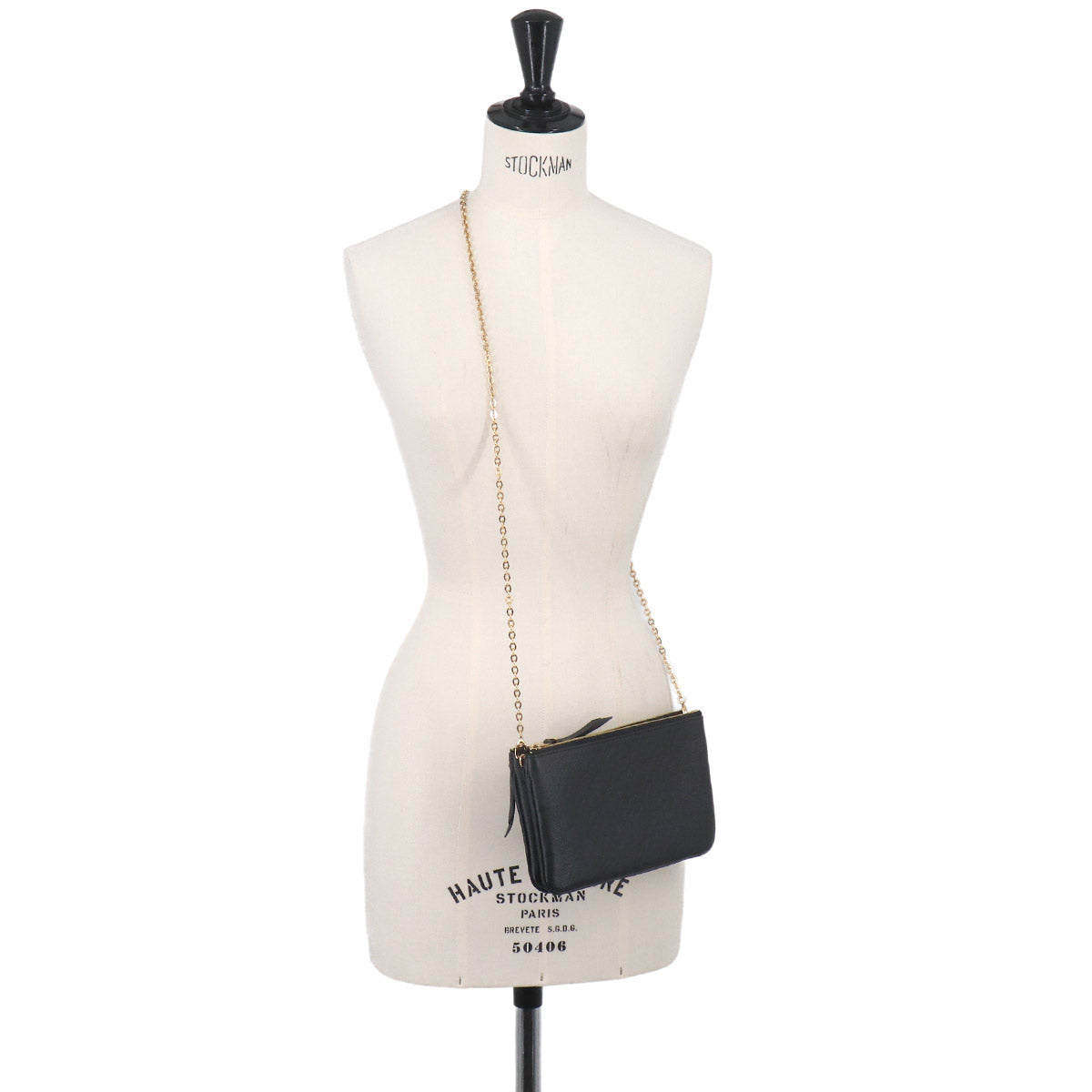 Monogram Empreinte Pochette Double Zip Shoulder Bag