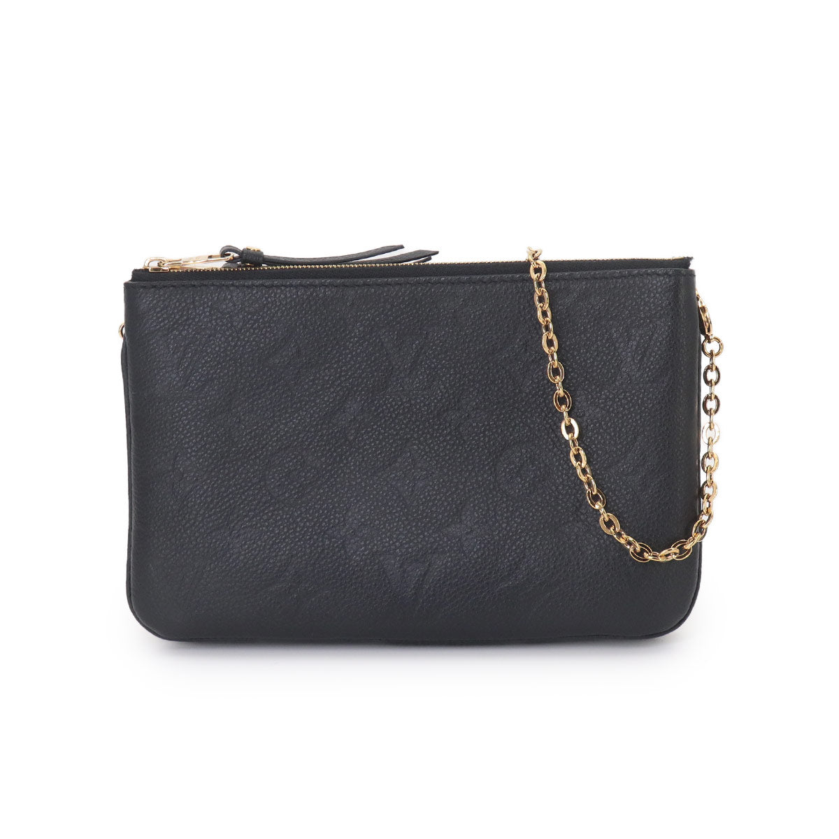 Monogram Empreinte Pochette Double Zip Shoulder Bag