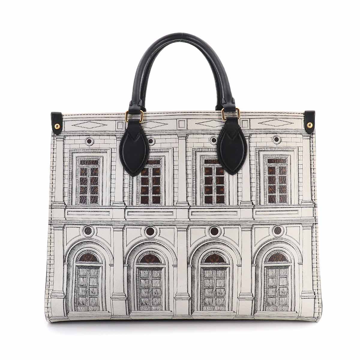 Monogram Onthego MM Tote Shoulder Bag M59264 Fornasetti