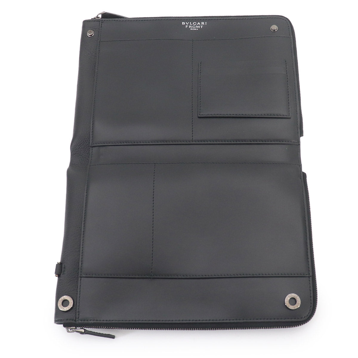 FRAGMENT Clutch Bag Leather Black 290786 Purse