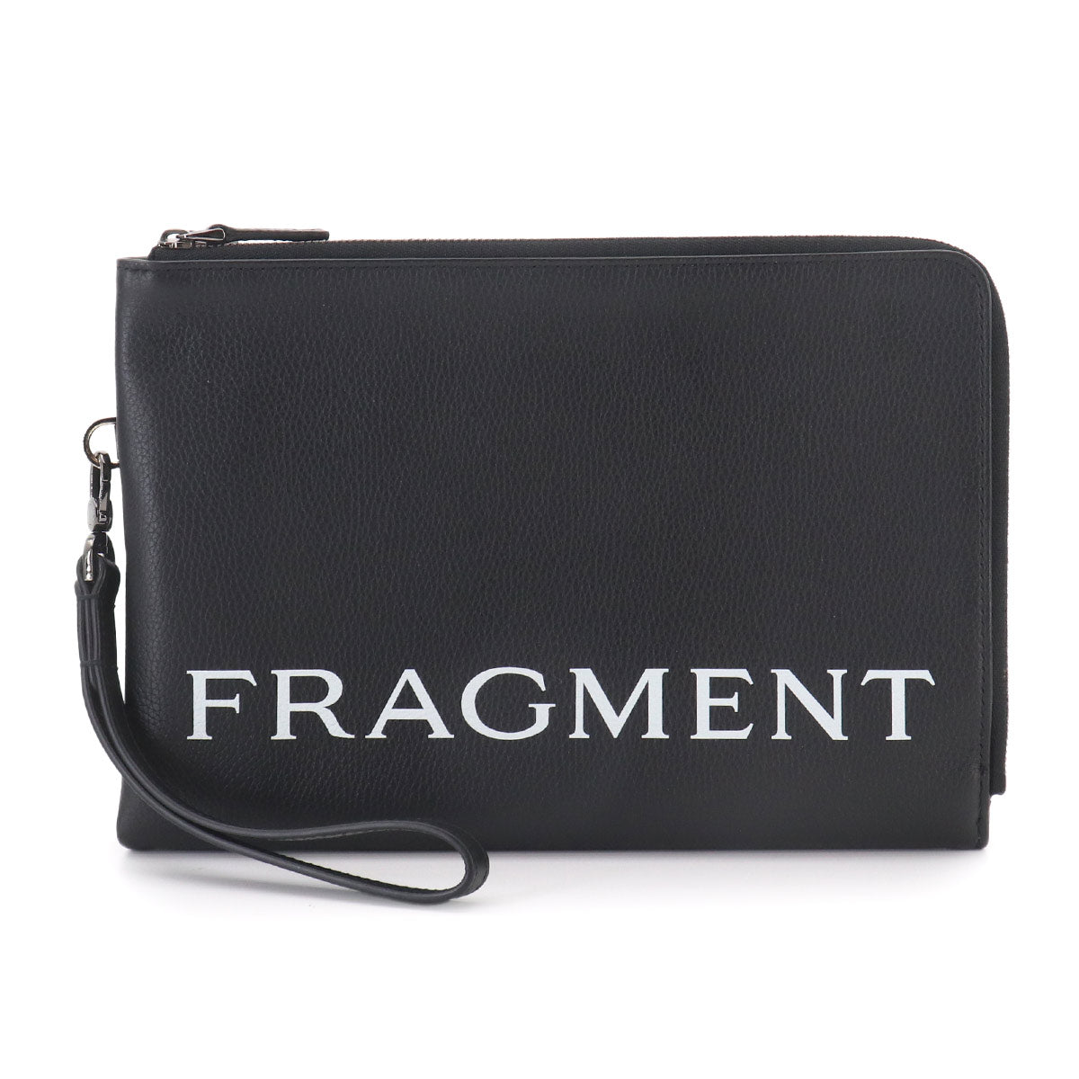 FRAGMENT Clutch Bag Leather Black 290786 Purse