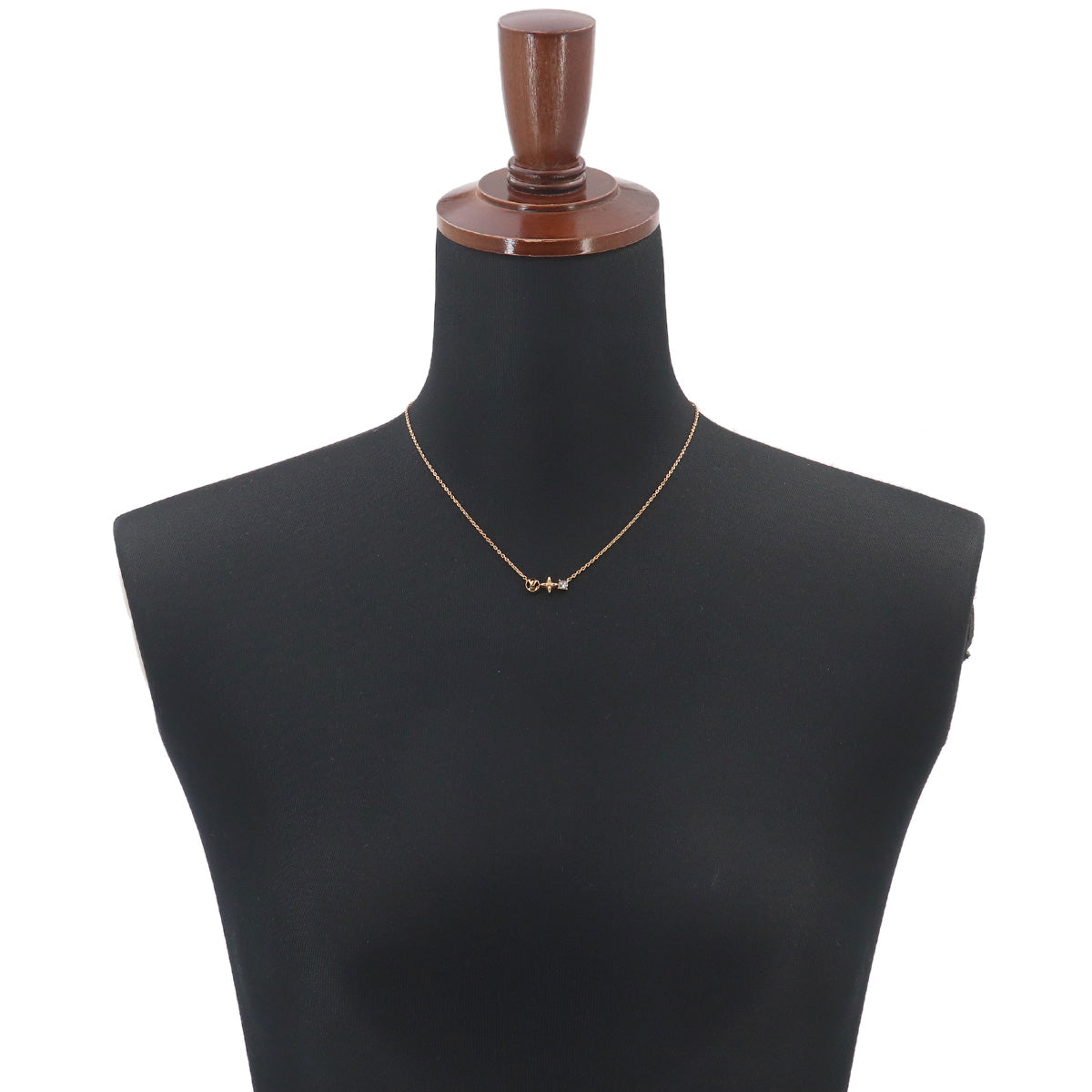 Petit Louis Necklace Gold Rhinestone M00368 LV Accessory