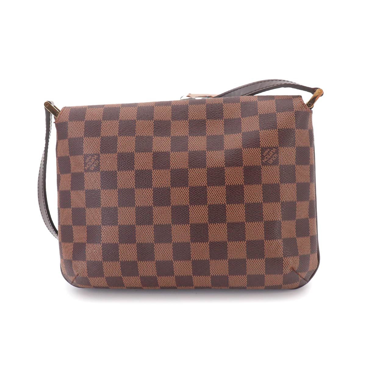 Damier Musette Tango Long Shoulder Bag Ebene N51301