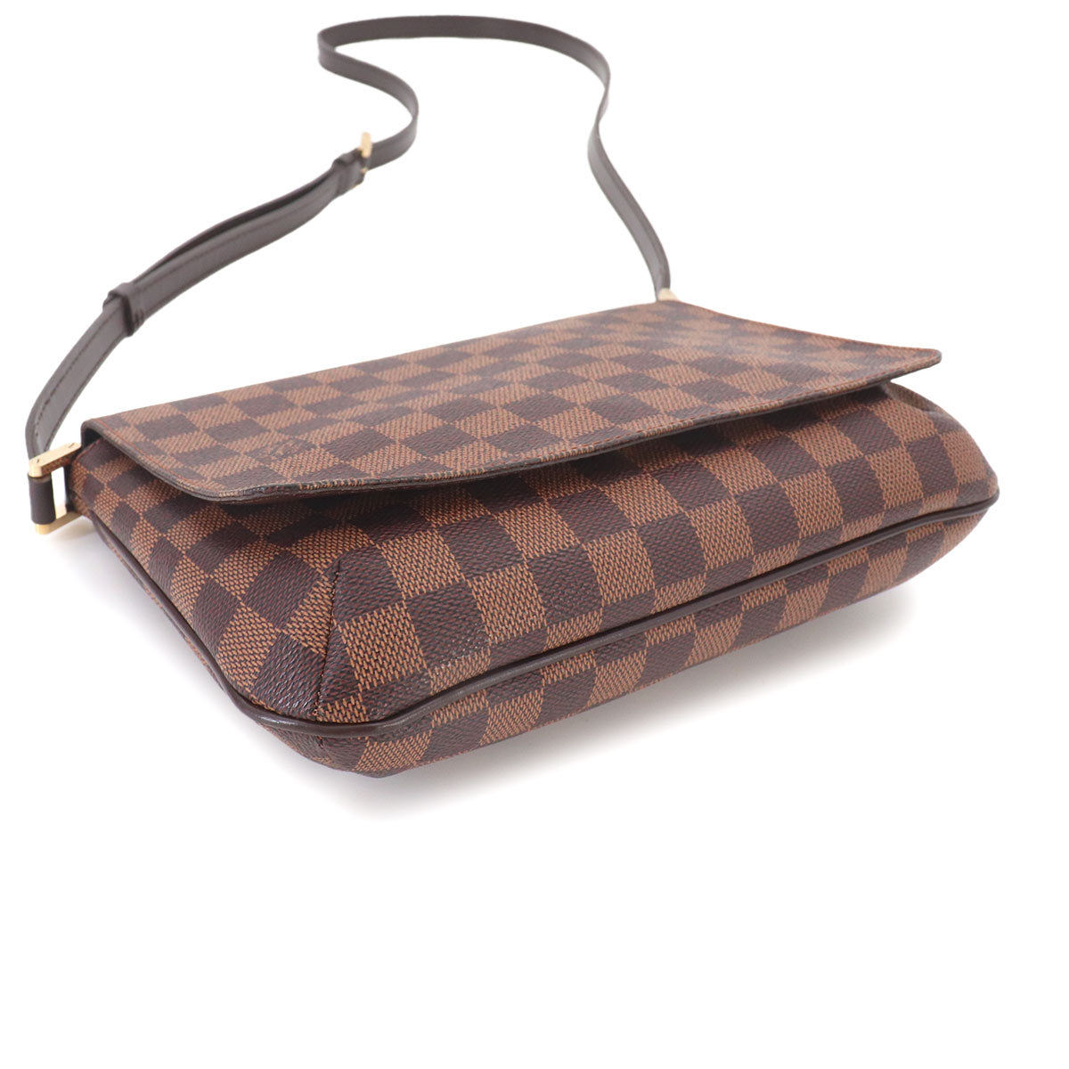 Damier Musette Tango Long Shoulder Bag Ebene N51301
