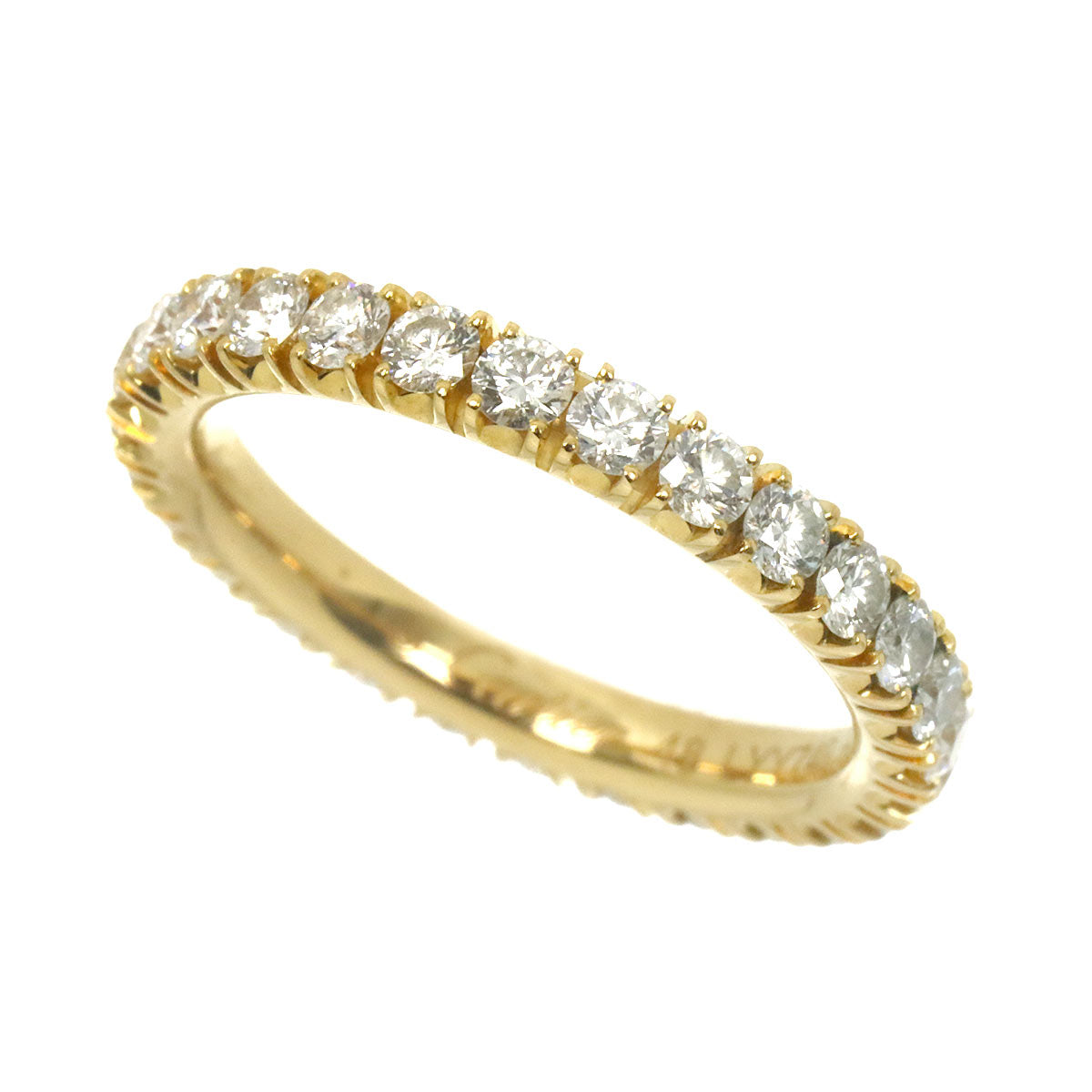 Etincelle De Diamond Ring 18K YG 750 size48 4.5(US)