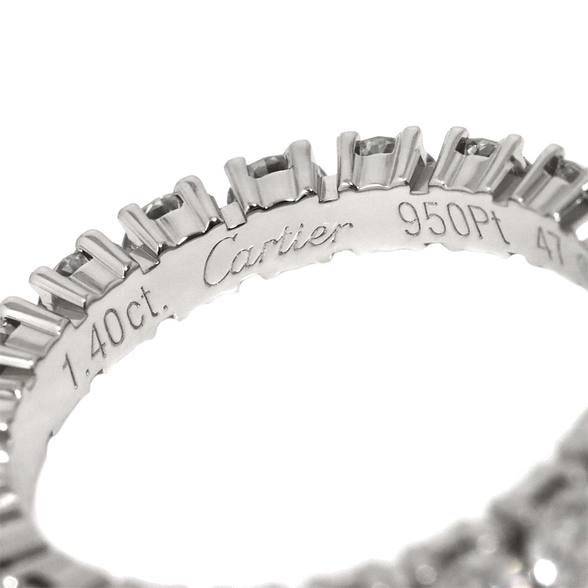 Destinee Diamond 1.40ct Ring Pt Platinum size47 4(US)