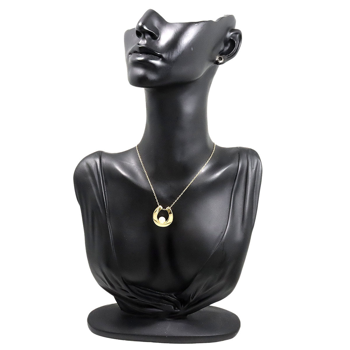 Akoya Pearl 6.5mm Necklace 18K Yellow Gold 750