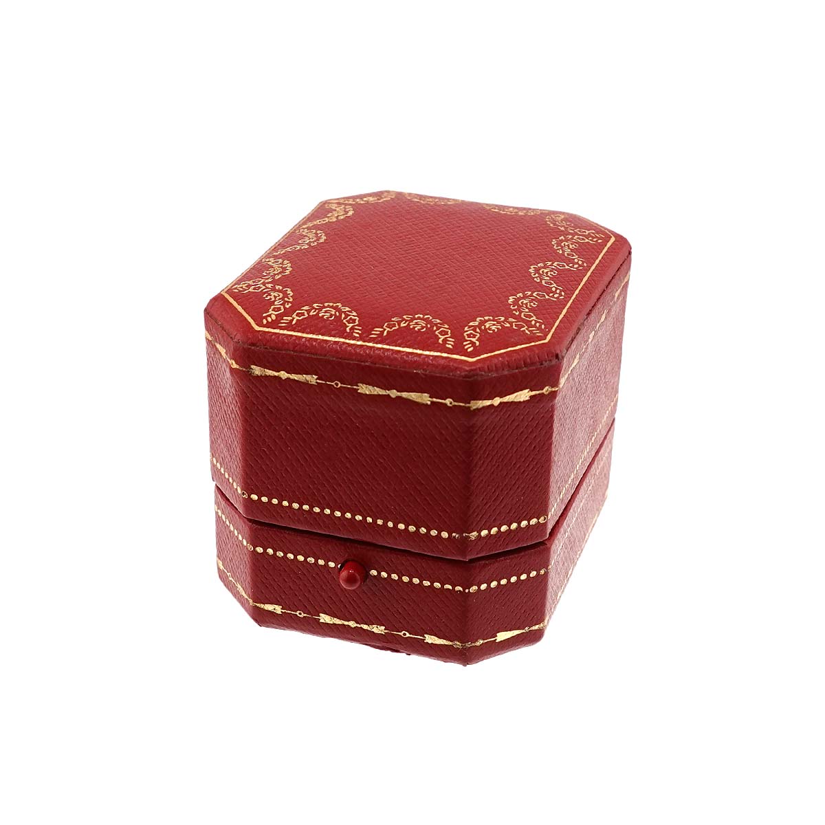 Trinity Solitaire Diamond 0.34ct Ring 18K 750 Size47 4-4.5(US)