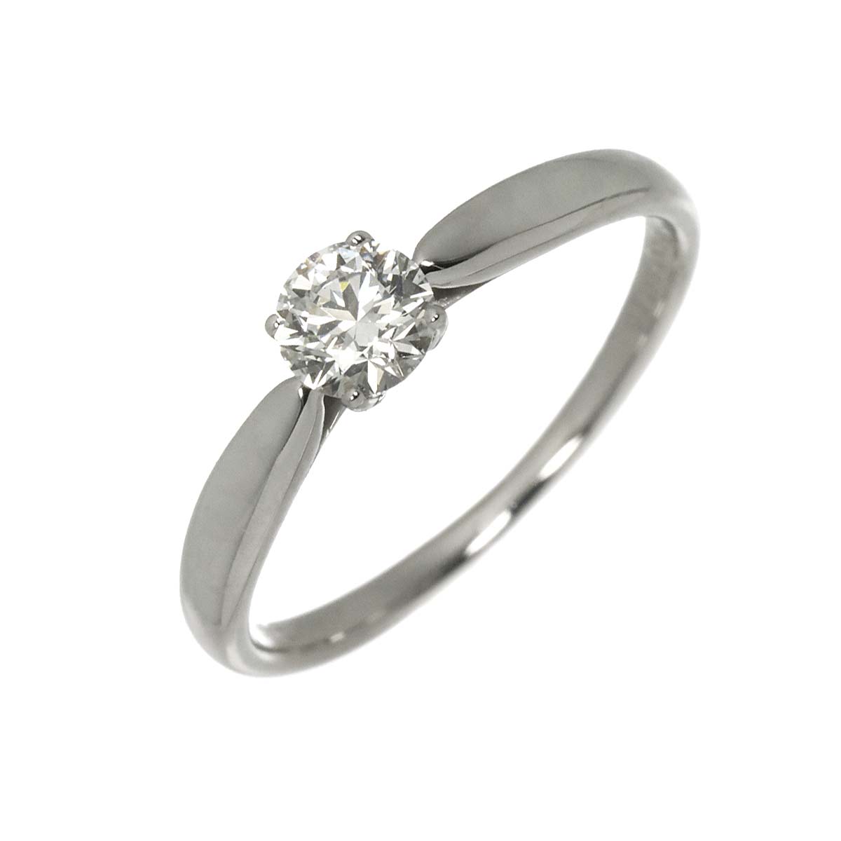 Harmony Diamond 0.31ct I/VVS1/3EX Ring Pt Size4.75-5(US)