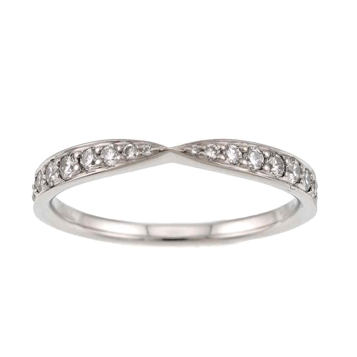 Harmony Band Ring Diamond Pt Platinum size5.5-5.75(US)