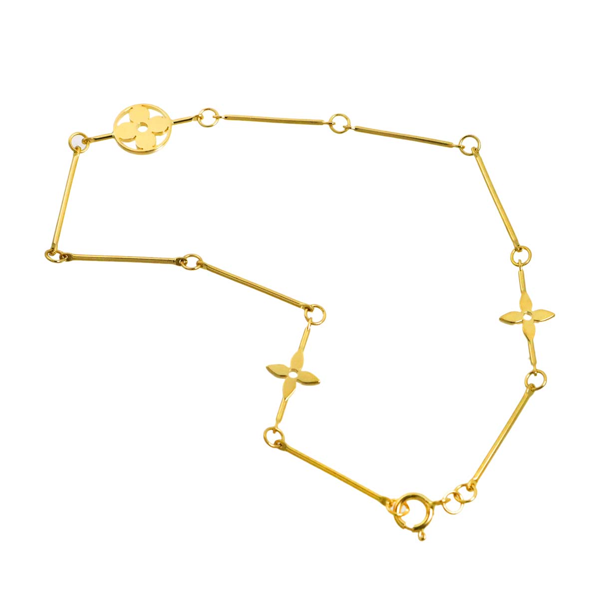 Cheville Anklet Bracelet 18K Yellow Gold 750