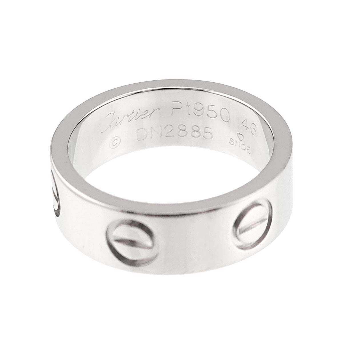 Love Ring Platinum size46 3.75(US)