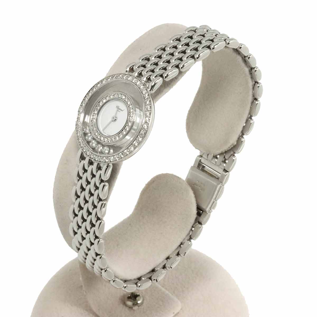 Happy Diamonds 205691 Ladies 750 WG 5P Diamond Ladies