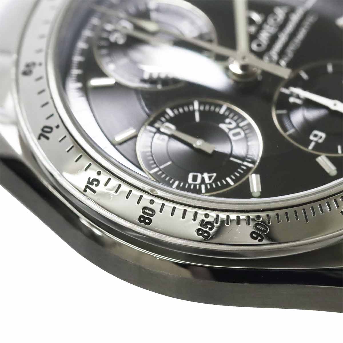 Speedmaster Date 3513 50 Chronograph Automatic Black Dial Mens
