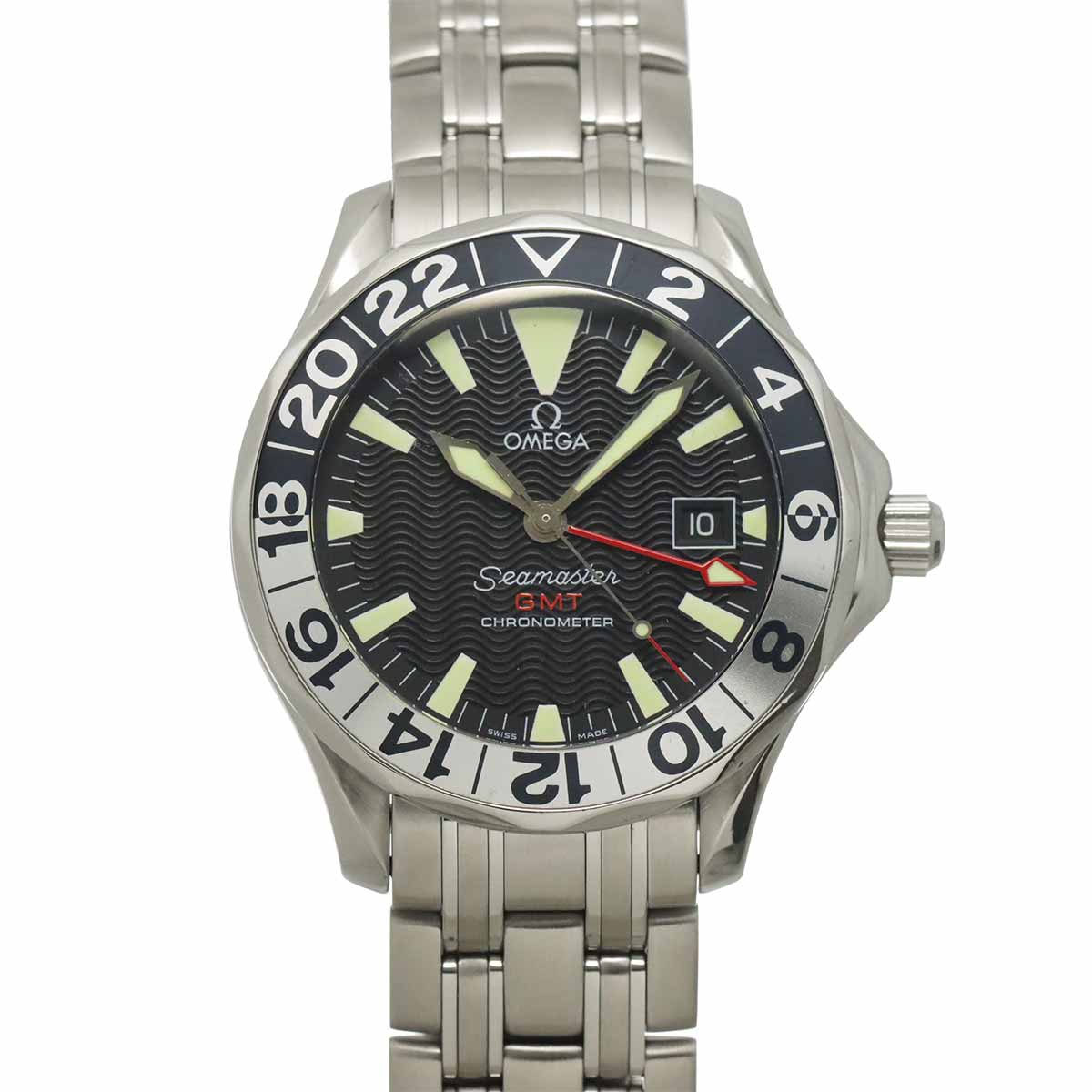 Seamaster 300 GMT 2534 50 Automatic Date Black Dial Men Watch